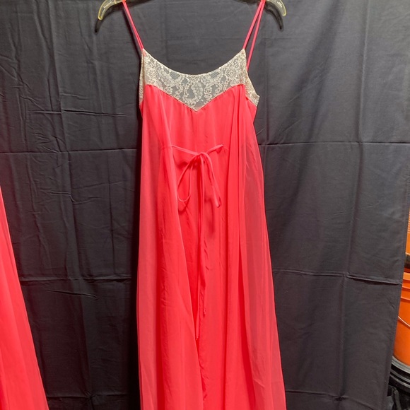 Vintage Nightgown and Robe Set by Claire Sandra by Lucie Ann of Beverly Hills - Picture 3 of 16